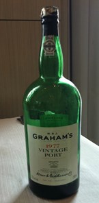 %Graham's 1977 Vintage Port In Wooden Box 1977